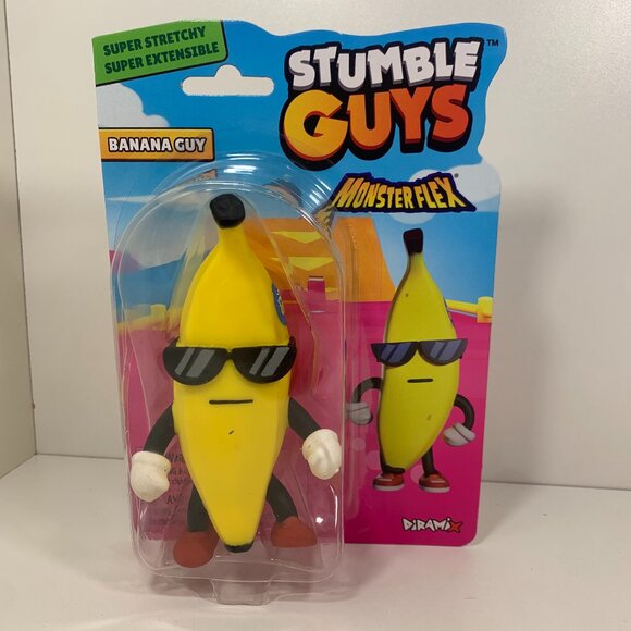 Stumble Guys Monster Flex - Banana Guy Super Stretchy Figure - Picture 1 of 4
